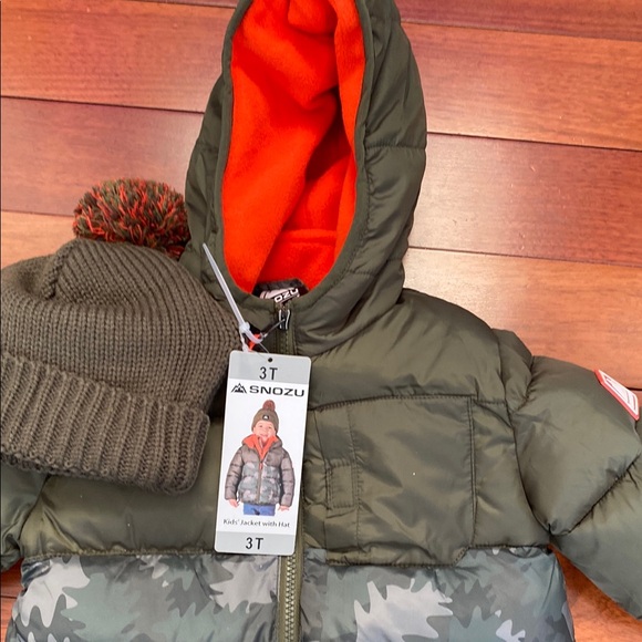 Mountain Warehouse Kids' Camo Puffer Jacket - Picture 7 of 7